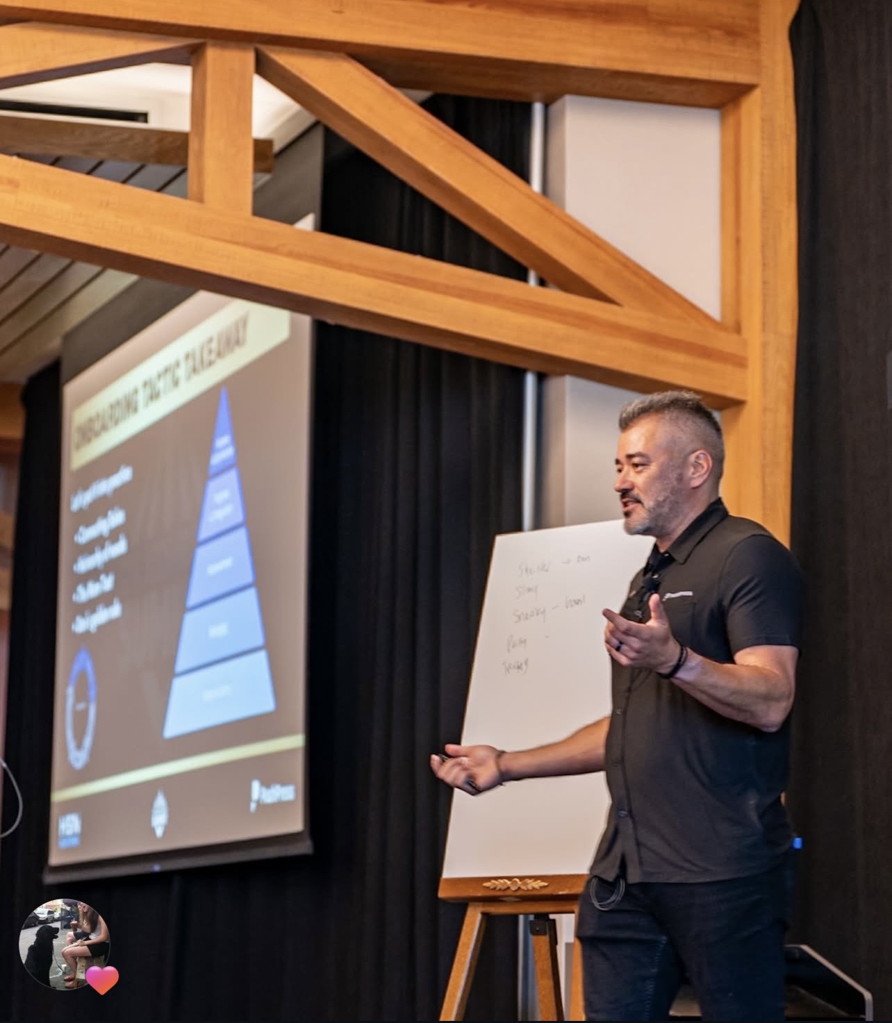 PushPress CEO keynote presentation